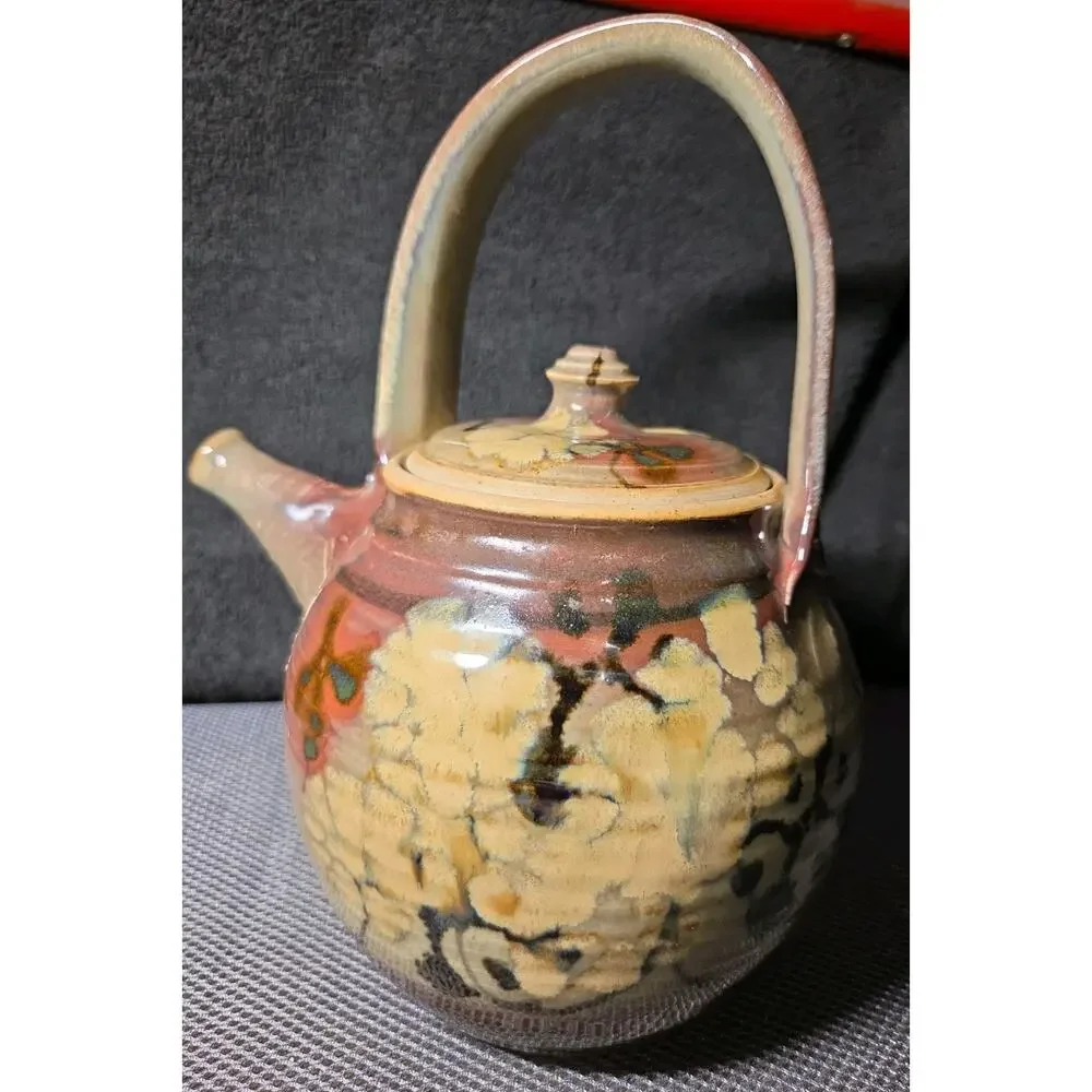 studio art pottery teapot 